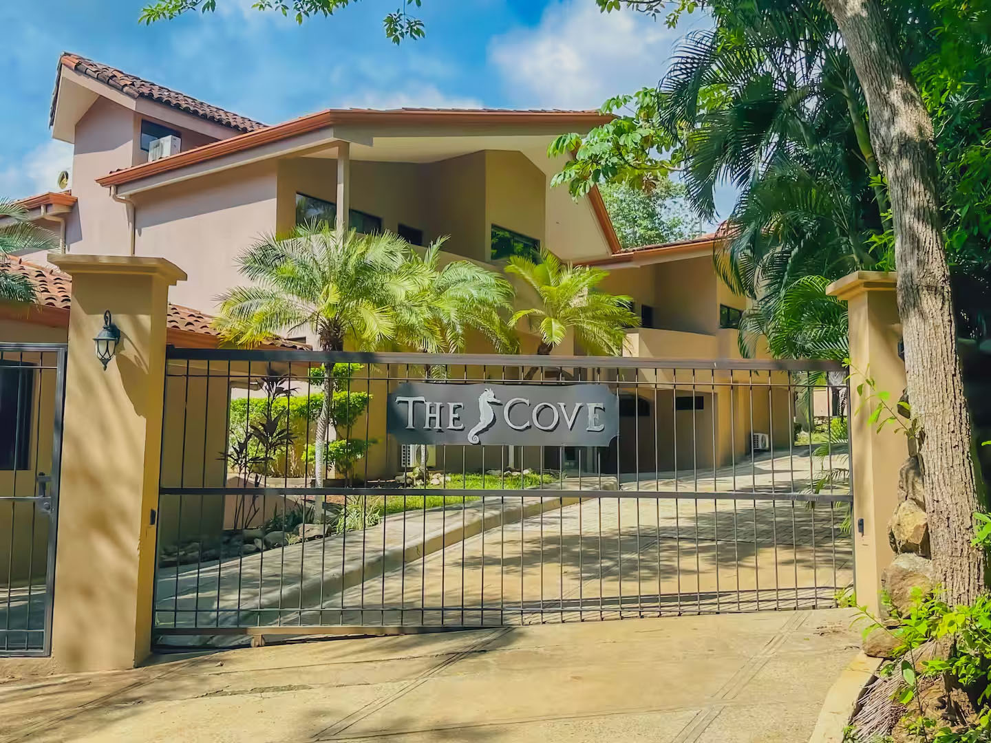 Orchid III The Cove entrance gate